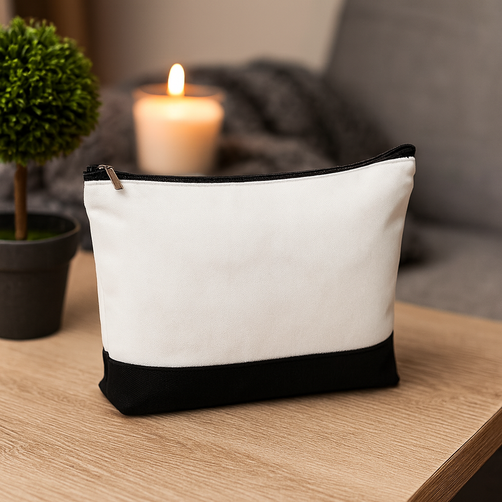 Trousse noir et blanc