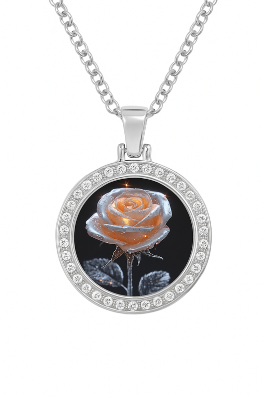 collier médaille couleur Agent