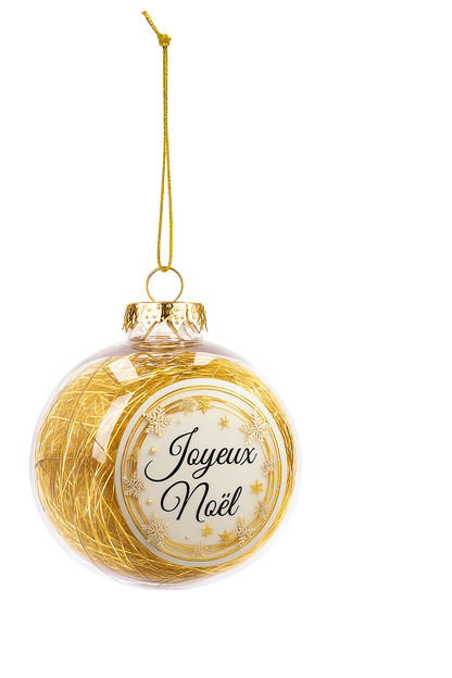 Boule sapin Joyeux Noël