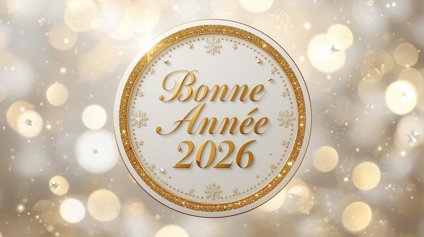 Sous - verres Nouvel An