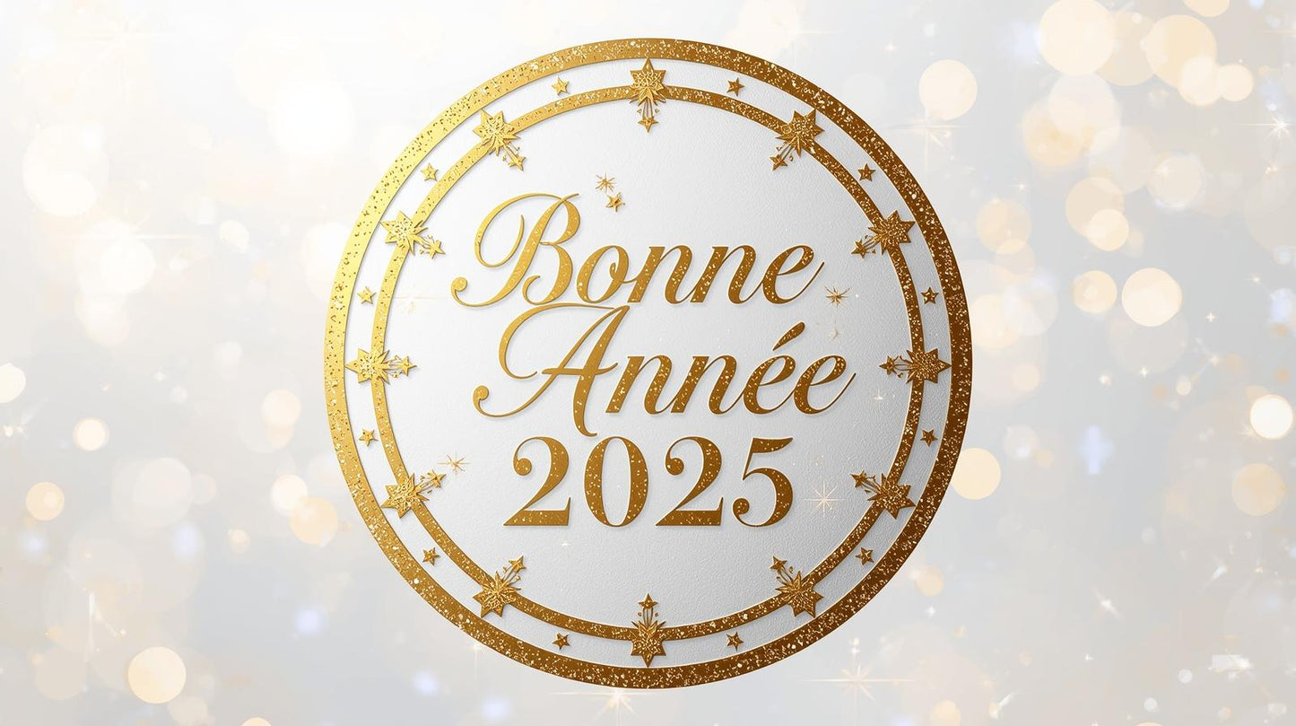 Sous - verres Nouvel An