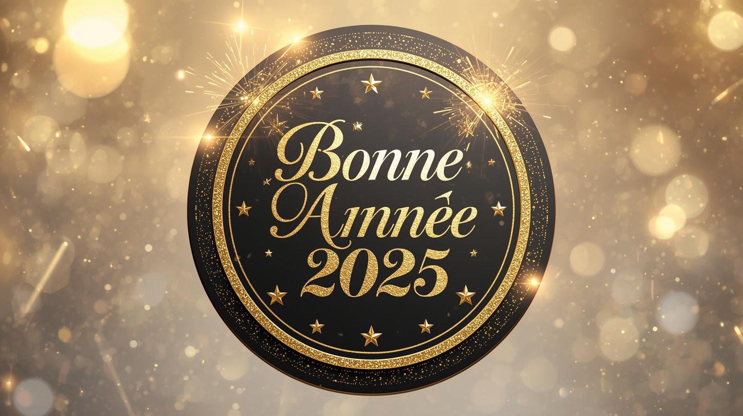 Sous - verres Nouvel An
