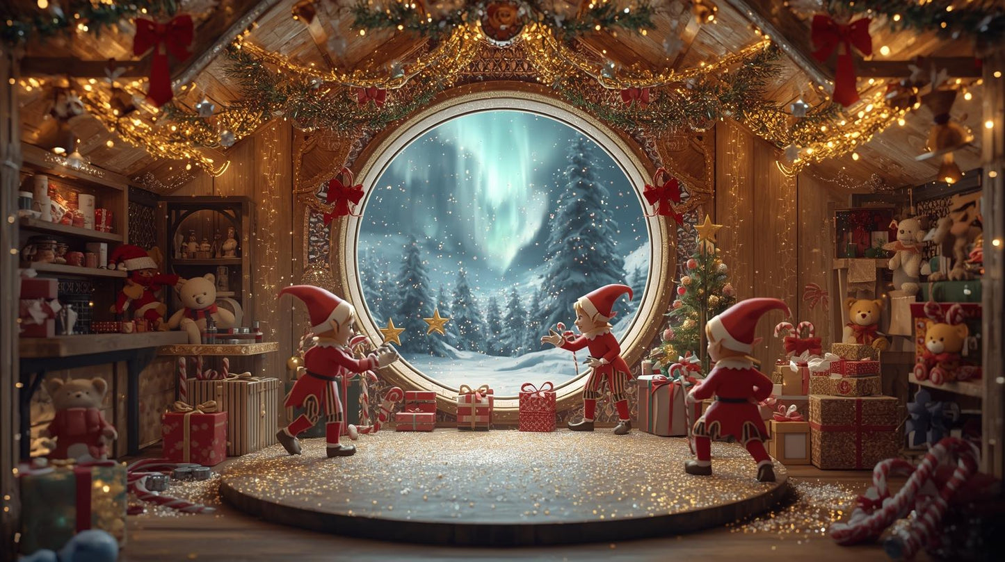 sous - verres carré  Noël