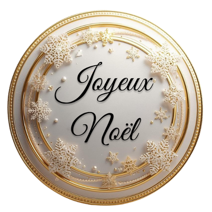 Boule sapin Joyeux Noël