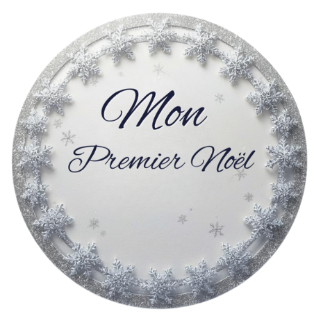 Boule sapin Joyeux Noël