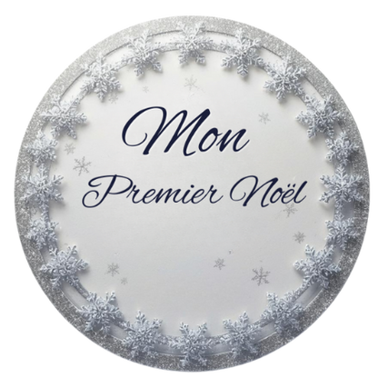 Boule sapin Joyeux Noël