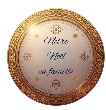 Boule sapin Joyeux Noël