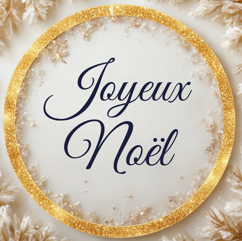 Boule sapin Joyeux Noël