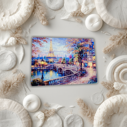 puzzle Paris romantique &  New-York nocturne