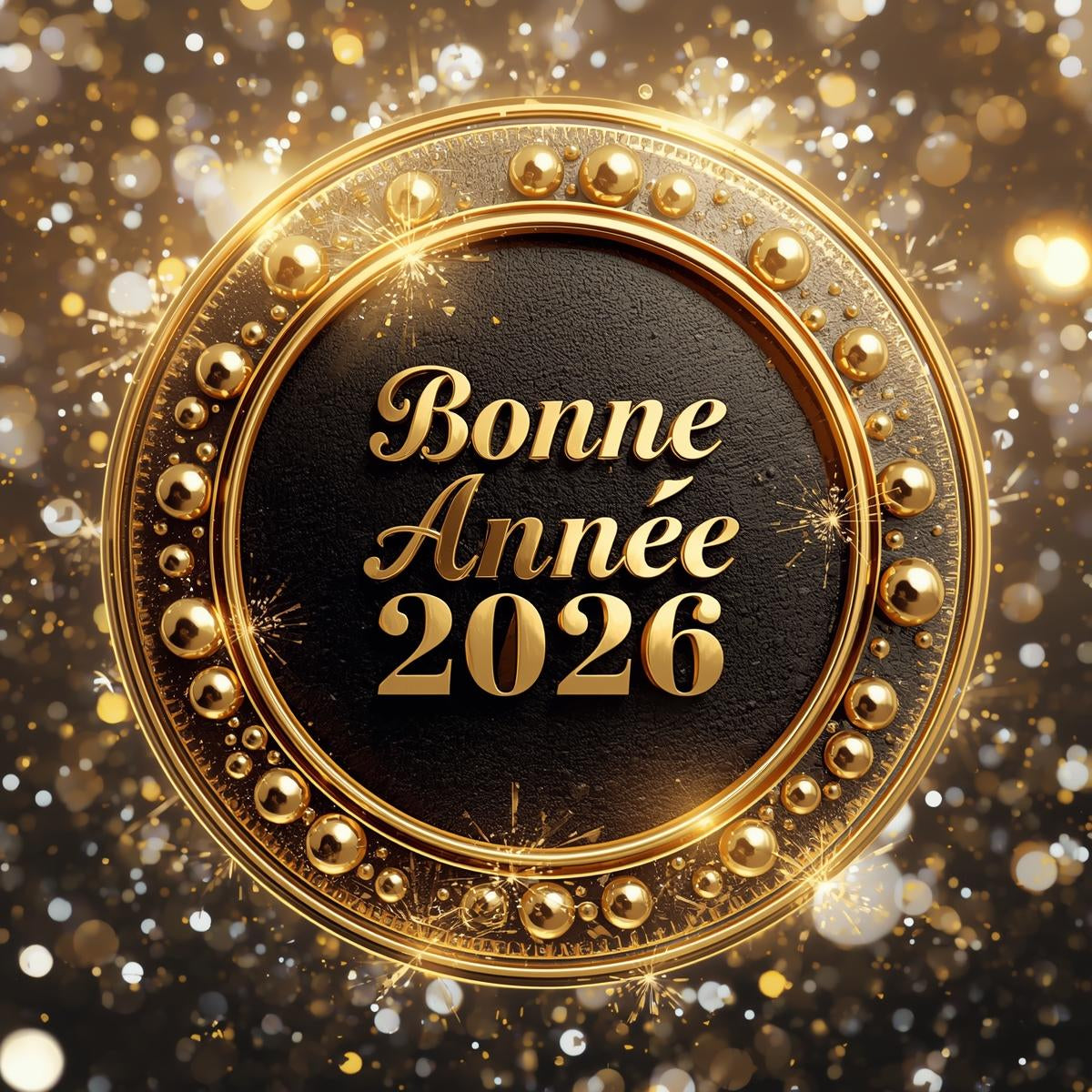 Sous - verres Nouvel An