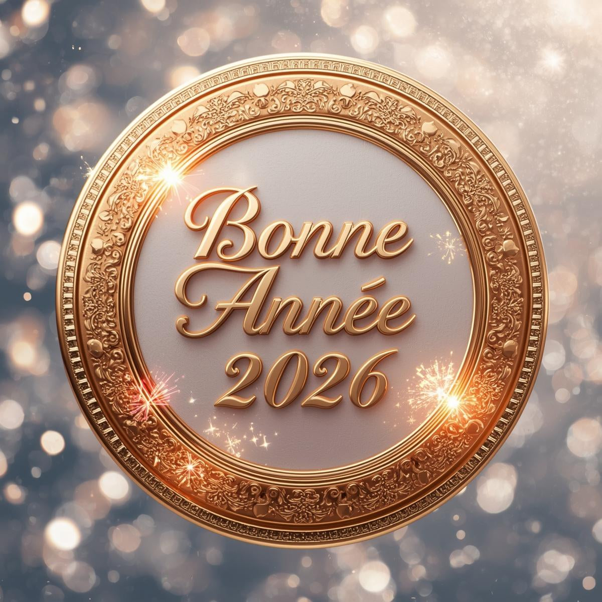 Sous - verres Nouvel An