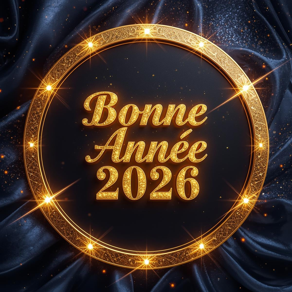 Sous - verres Nouvel An