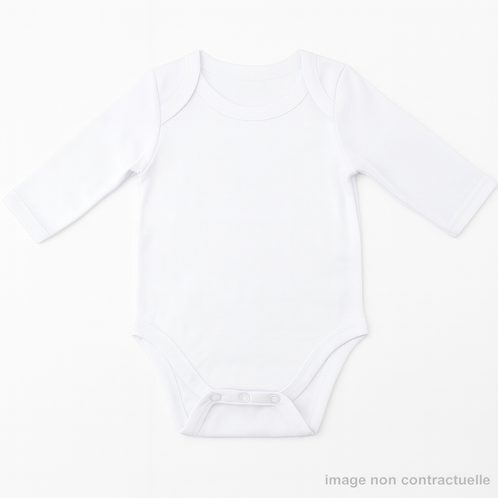 Body bébé manches longues