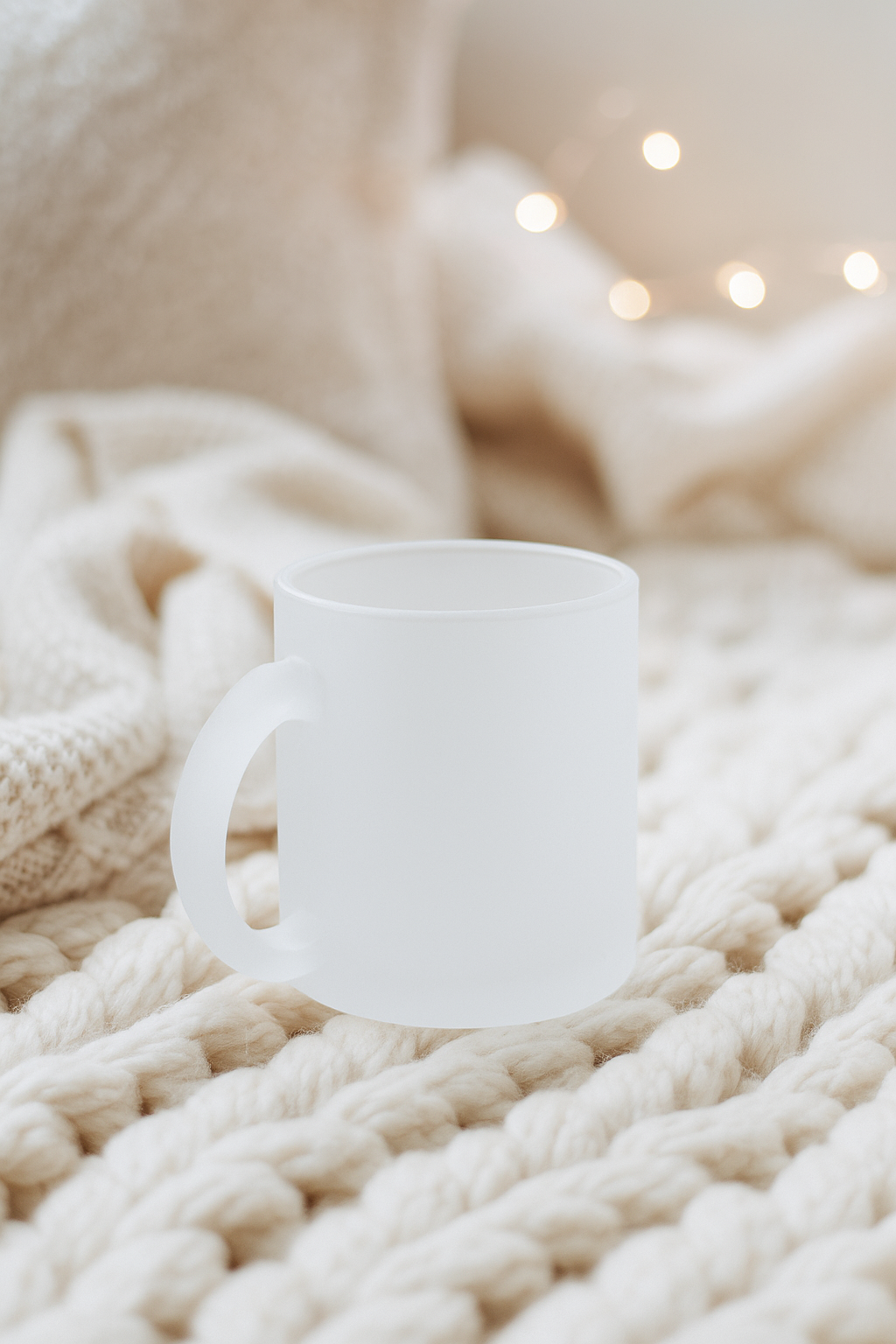 Mug givré personnalisé